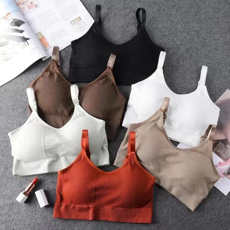 Sleep Bra Bralette - Dames Naadloze Beha Full Cup Ademende