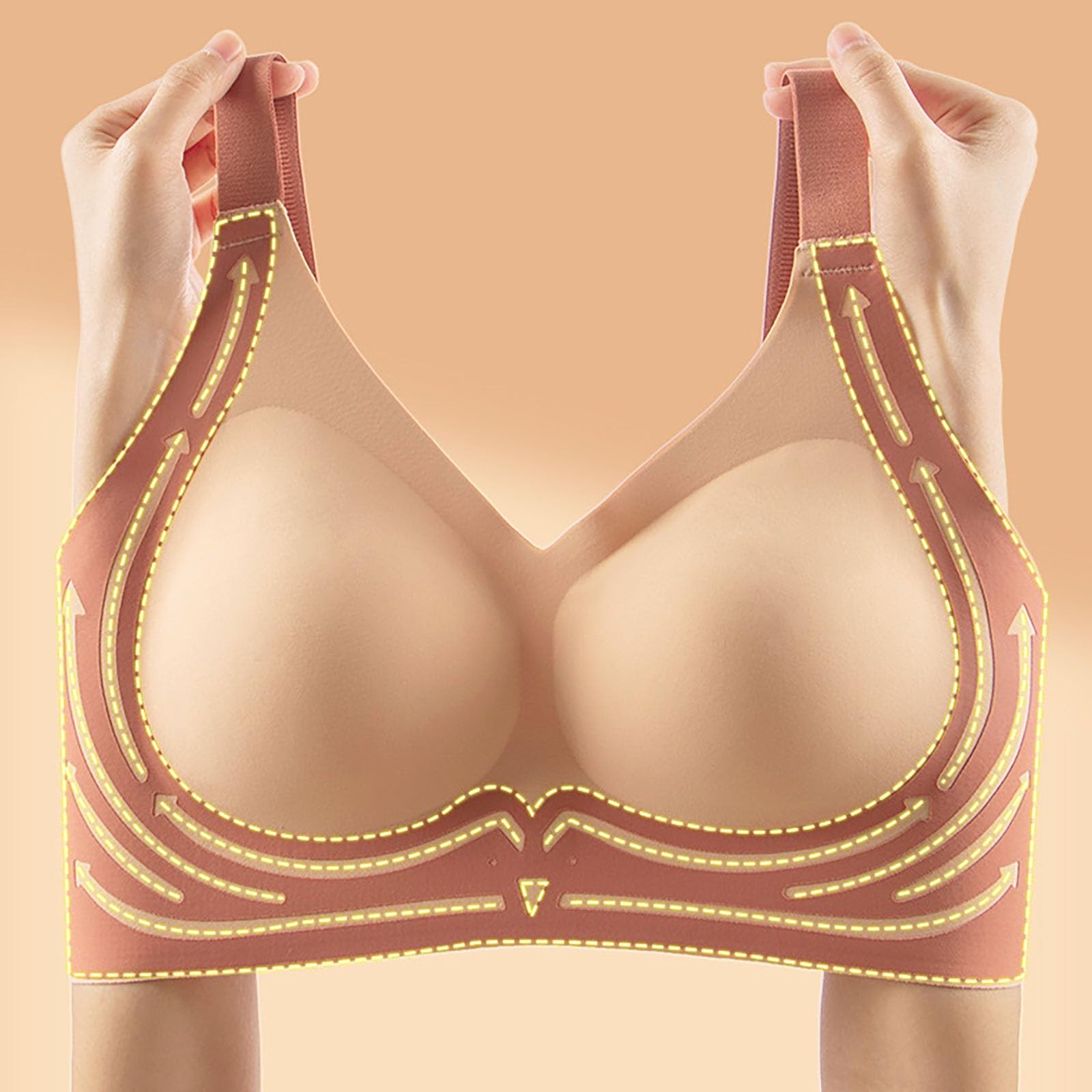 Vrouwen naadloze bh's Plus siz - Sleep Bra Bralette recensie en prijs