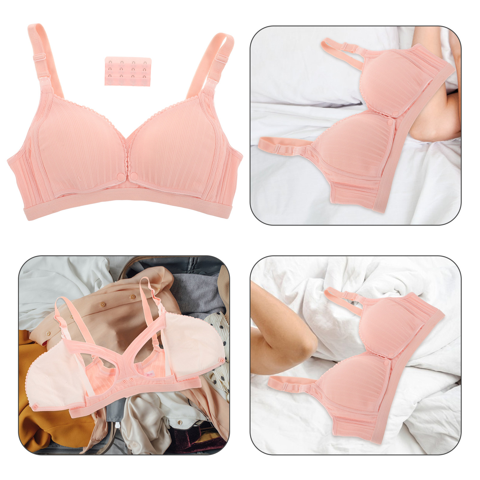 Draadloze voedingsbeha roze ge - Nursing Bra Clip recensie en prijs