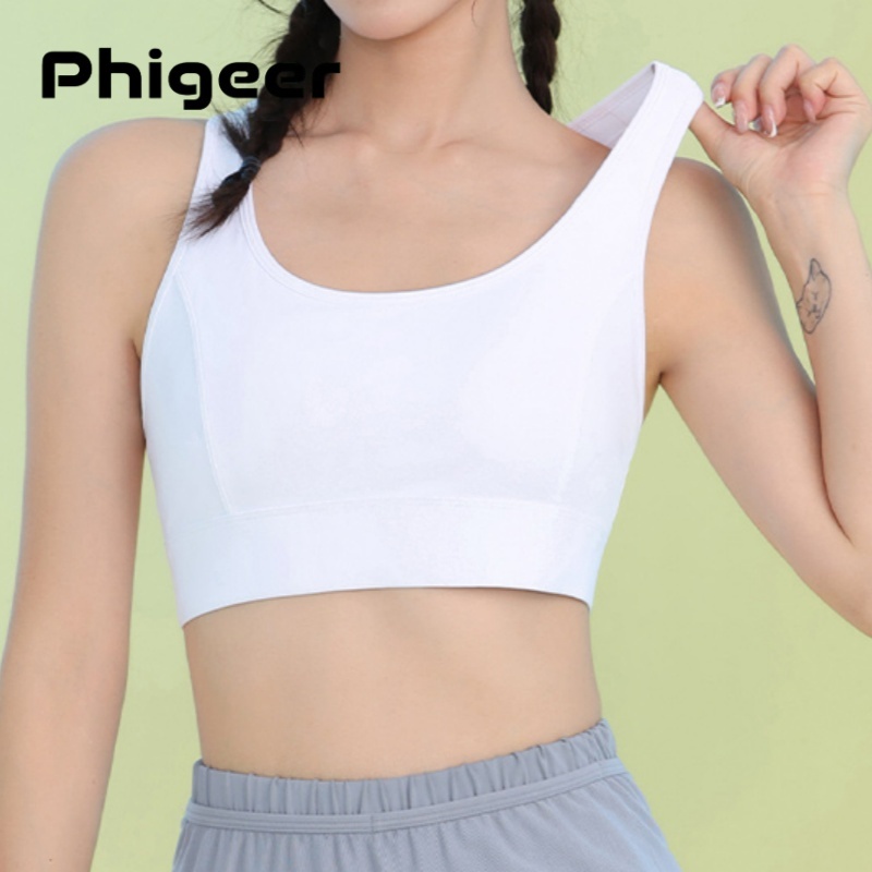 PHIGEER Dames High Impact Spor - Sports Bra Racerback recensie en prijs